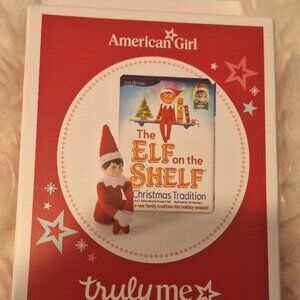 American Girl Truly Me Christmas ELF ON THE SHELF Set For Dolls - BNIB